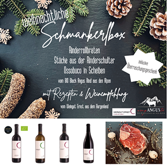 BIO Schmankerlbox - Wein & Rindfleisch