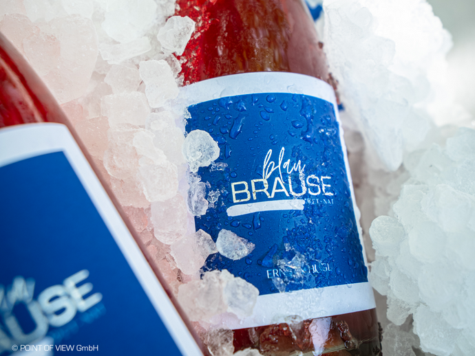 BlauBRAUSE - fantastisch, bombig, so prickelnd, DAS Getränk für den Sommer...