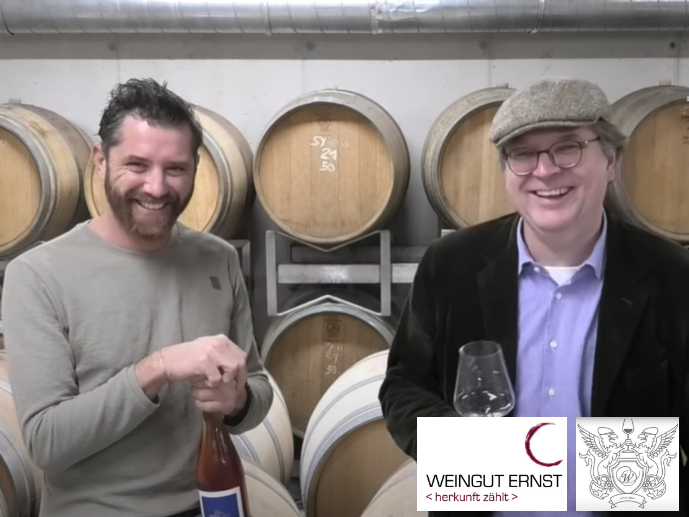 Wernervino zu Besuch im Weingut