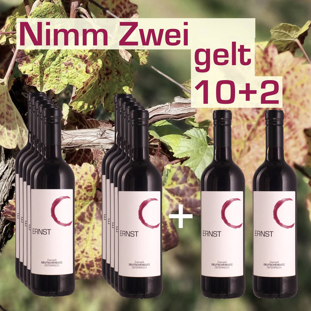 Nimm BIO Zweigelt 10+2 Gratis