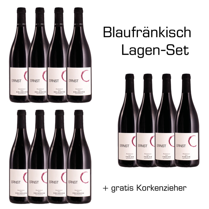 <Herkunft Zählt> Blaufränkisch layer set + free corkscrew