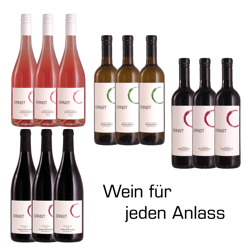 Wein für jeden Anlass - 12 Flaschen